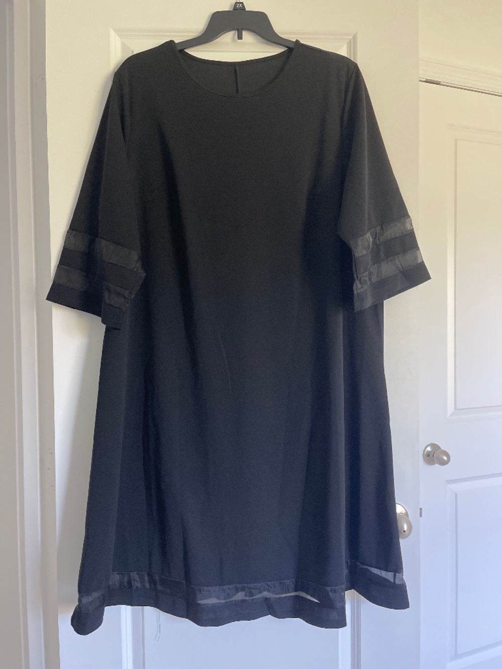 Women’s Black Elegant Dress Plus Size 4XL